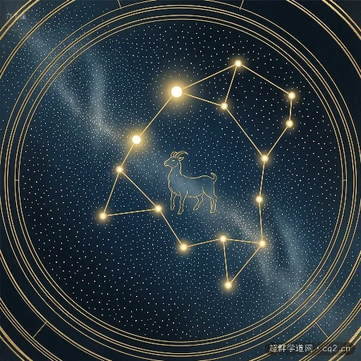 白羊座星图（AI 生成）