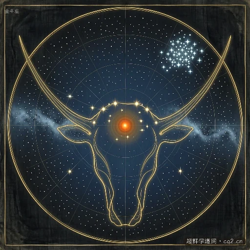 金牛座星图（AI 生成）